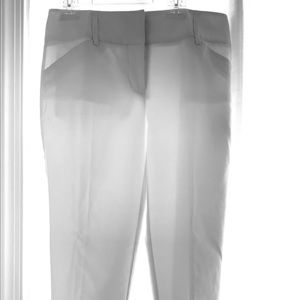 LOFT White Capris size 4